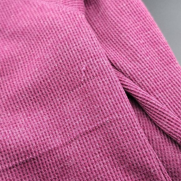 LOT of Old Navy Women's Long Sleeve Waffle Knit Tops XL Purple & Blue Set - Picture 14 of 16